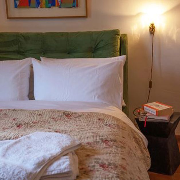 Bedrooms and bathrooms